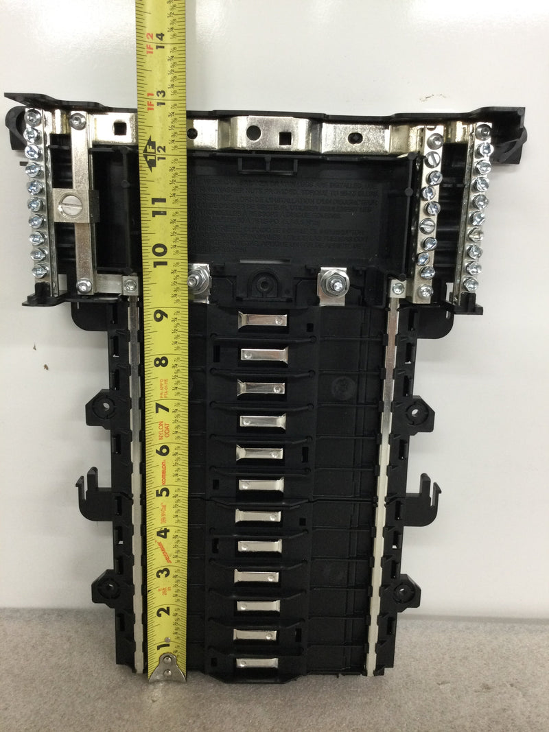 Square D QO124M100PCVP QO Convertible Main Neutral Load Center 100 Amp 12 Space,24 Circuit 120/240V Copper Bus GUTS Only