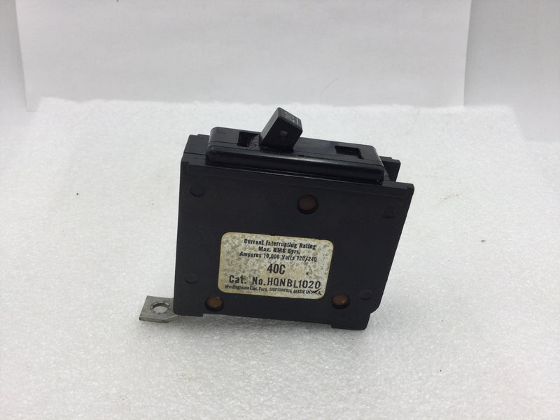 Westinghouse HQNBL1020 20 Amp 1 Pole HQNBL Circuit Breaker