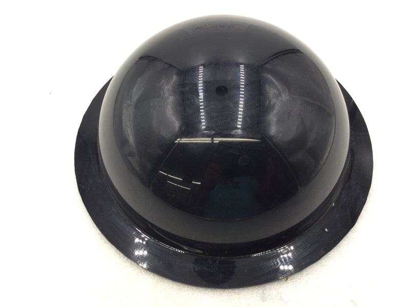 Solid Black Plastic Dummy CCTV Security Dome 9.5" Diameter