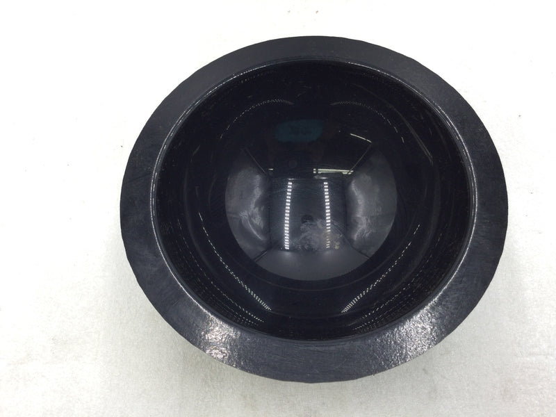 Solid Black Plastic Dummy CCTV Security Dome 9.5" Diameter