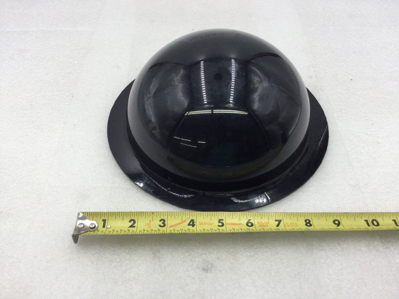 Solid Black Plastic Dummy CCTV Security Dome 9.5" Diameter