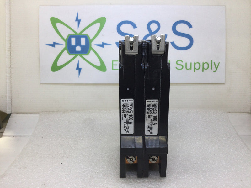 Square D EDB24100 100 Amp 2 Pole 480/277V Circuit Breaker