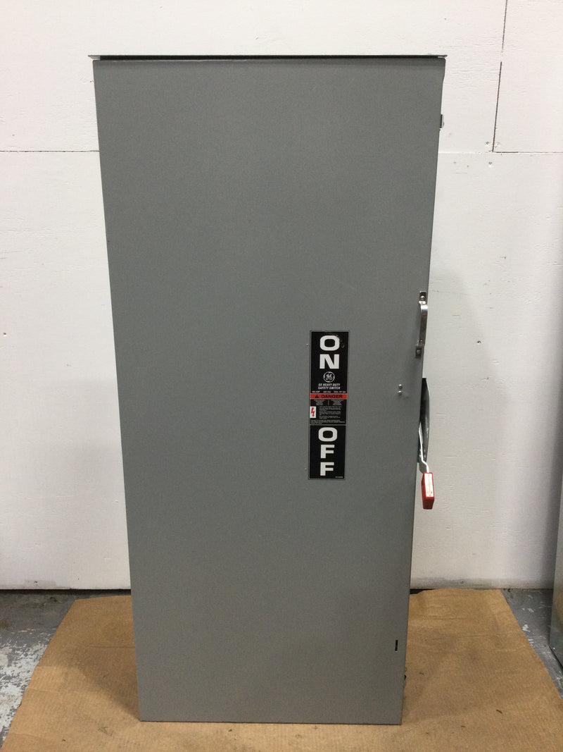 GE General Electric TH3365R 400 Amp 600V 250VDC 3 Phase Fusible Mod 13 Safety Switch 54" x 23"