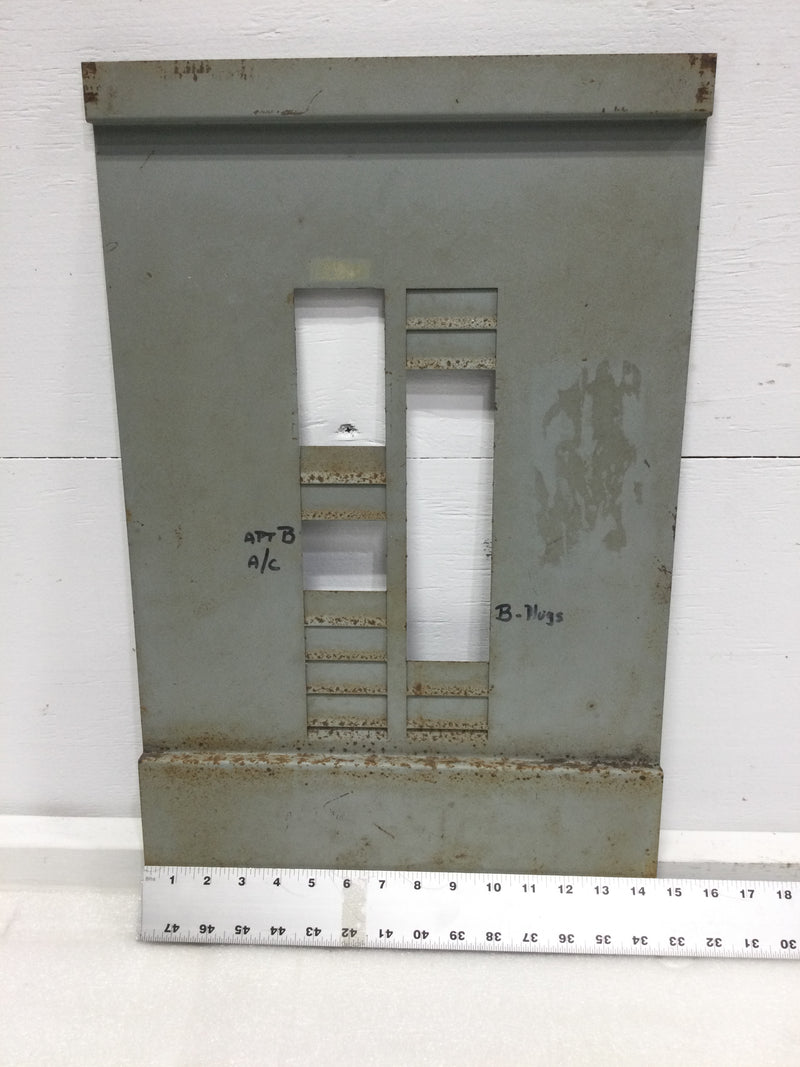 Westinghouse Dead Front Only 12/24 Space 23" x 14 1/2"