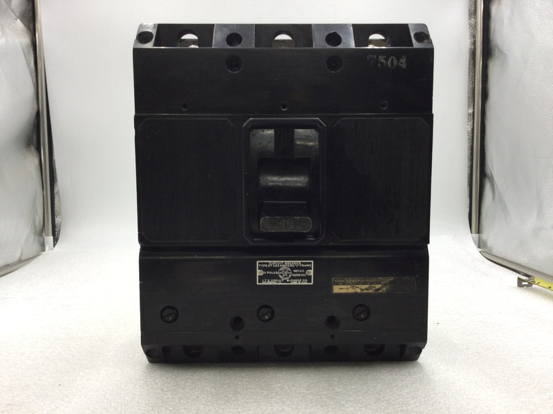 ITE ET-5917 Circuit Breaker, 125A, 3 Pole 600vac, Type ET 225A- "J-Frame"