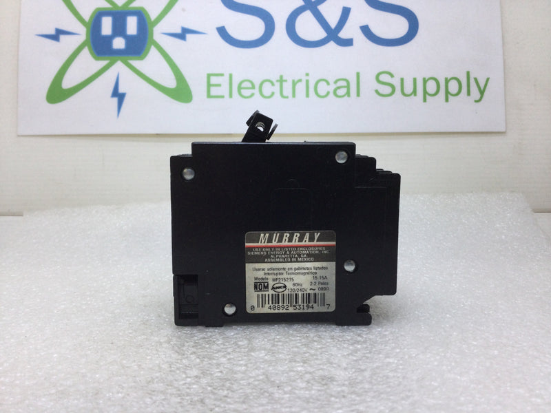 Murray MP215215 15 Amp 120/240 V.A.C Quad Circuit Breaker