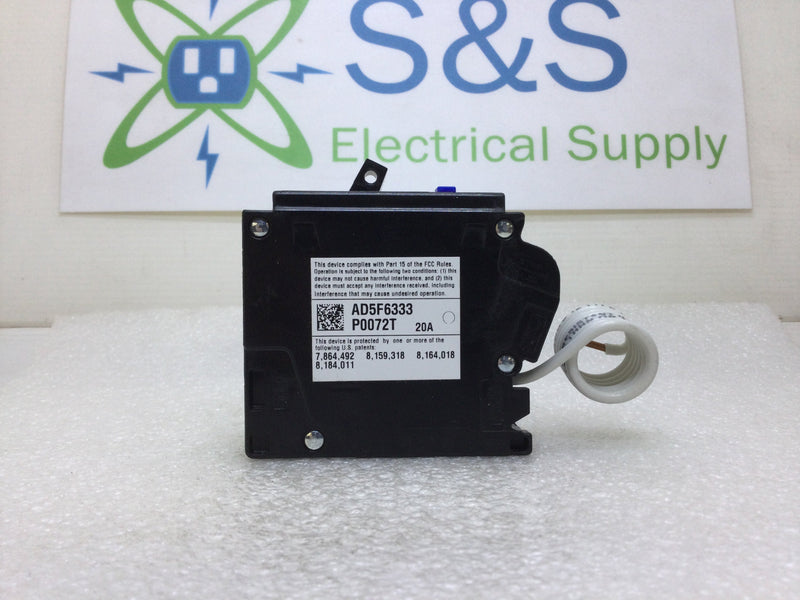 Murray MP120AFC MP-AT2 20 Amp 1 Pole 120-Volt Combination Type Arc Fault Circuit Breaker