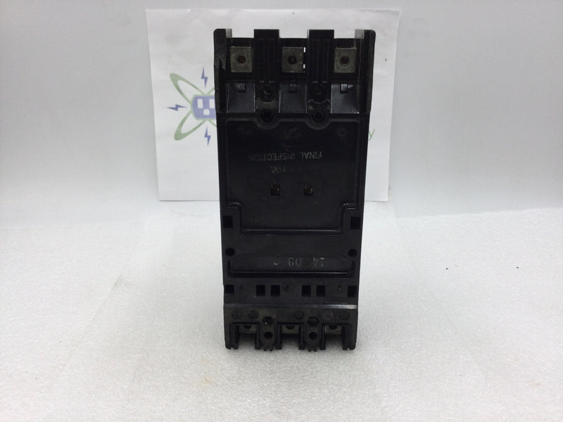 Westinghouse F3100 100 Amp 3 Pole 600V Circuit Breaker