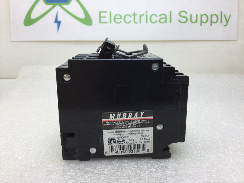 Murray MP230230 Two 30-Amp Double Pole Circuit Breaker MP23030