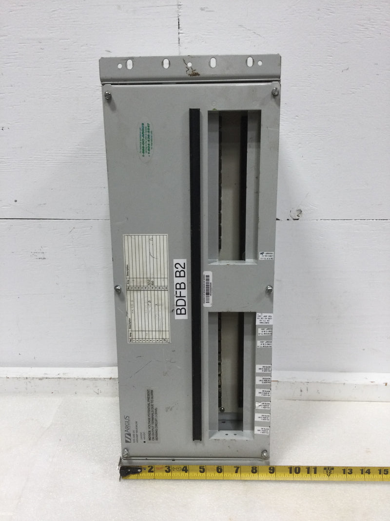 Argus Technologies 020-589-20 400 Amp Max 48 VDC LV Telecom 20 Circuit Rack Mount Breaker Panel