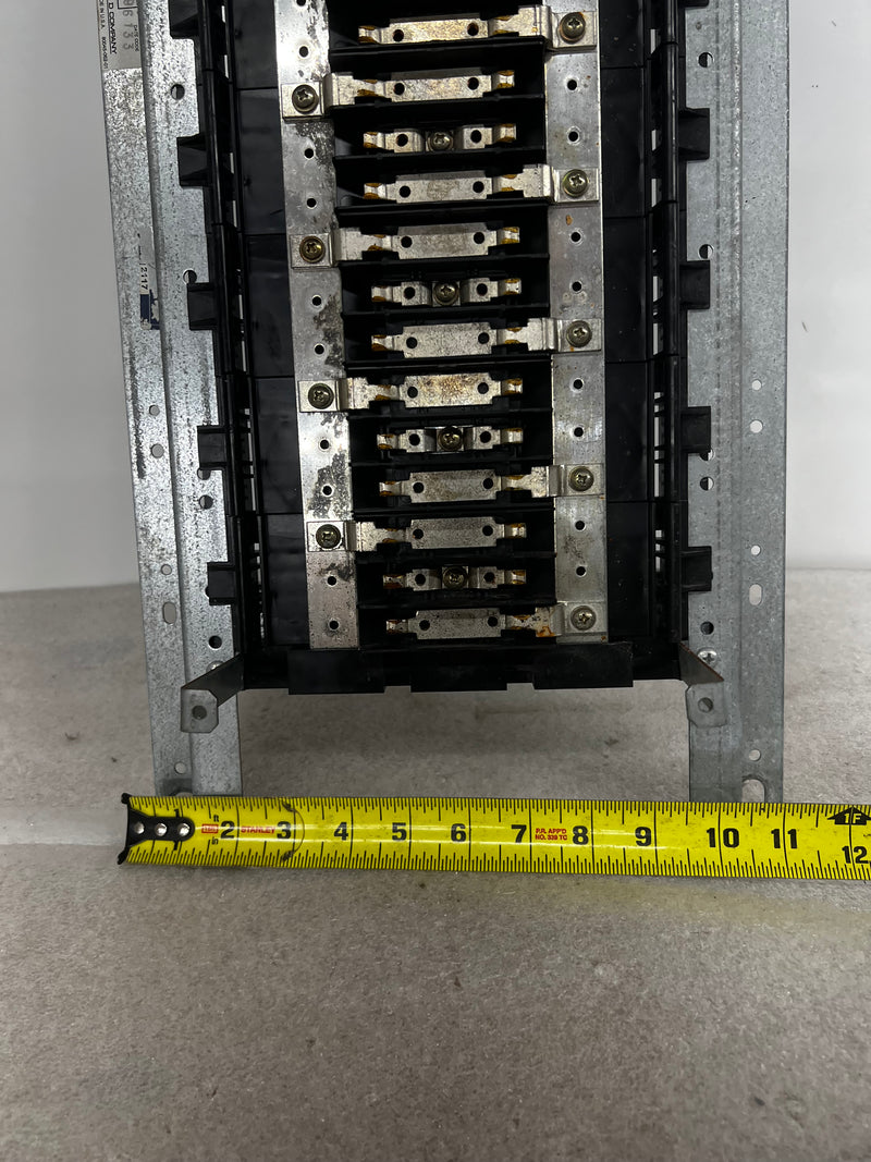 Square D Nqob Class Ctl Panelboard Guts Only 225 Amp 30 Space Main Lug/ Main Breaker Convertible