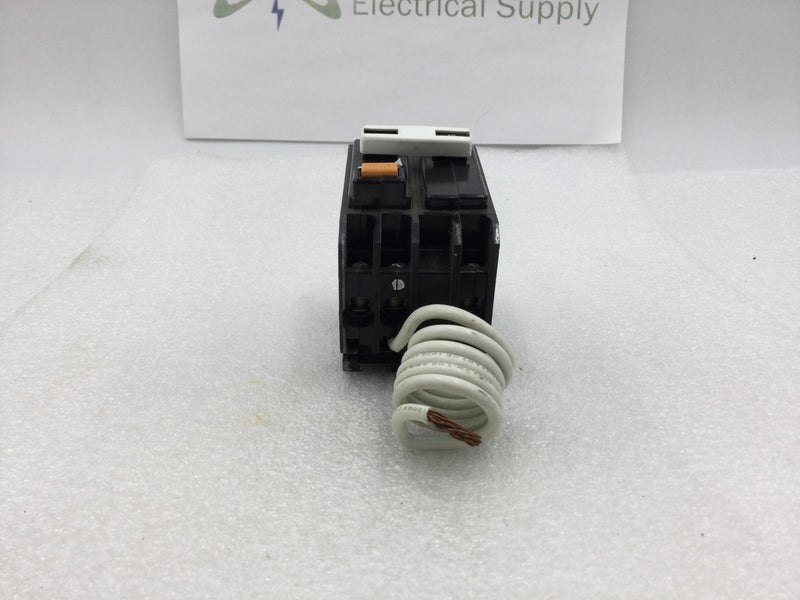 GE General Electric THQB2140GFEP 2 Pole 40 Amp 120/240vac Bolt On Ground Fault (GFEP) Breaker