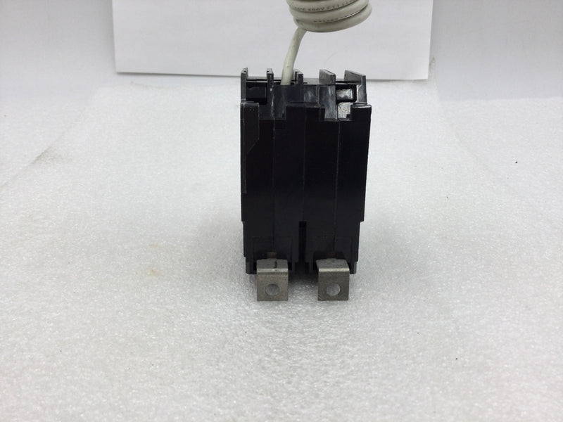 GE General Electric THQB2140GFEP 2 Pole 40 Amp 120/240vac Bolt On Ground Fault (GFEP) Breaker