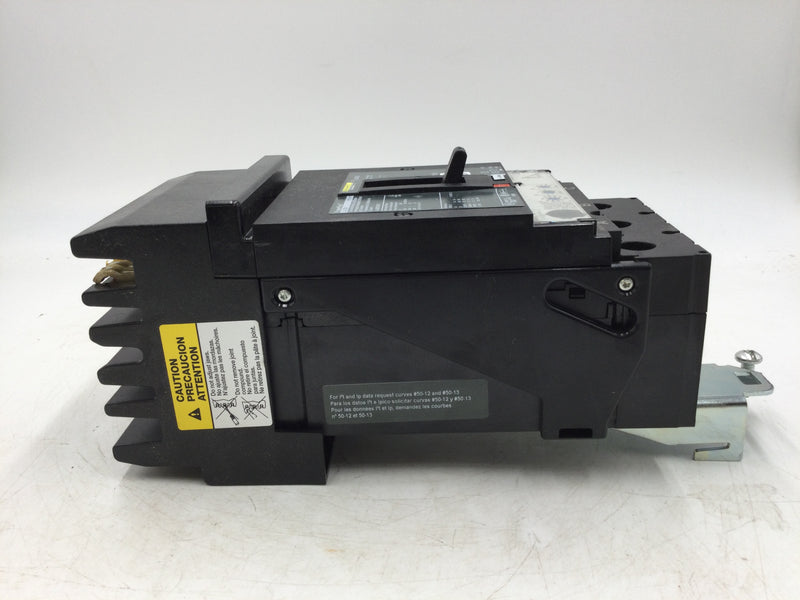 Square D JJA36250U31X 250 Amp Powerpact Circuit Breaker 3 Pole 600v I-Line