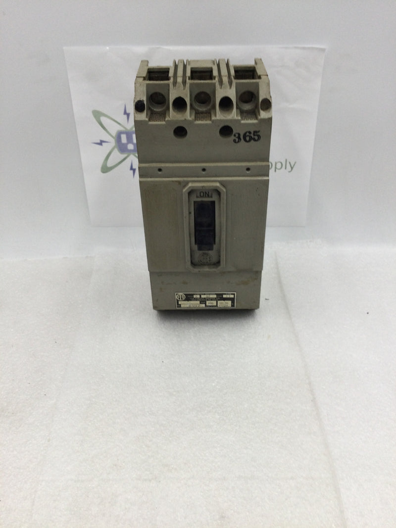 ITE ETH-4167 100 Amp Type ET Frame HF 3 Pole 600 VAC Circuit Breaker