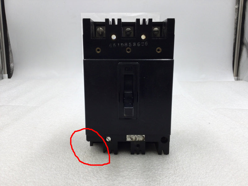 Westinghouse EH3025 25 Amp 3 Pole 480 VAC Molded Case Circuit Breaker