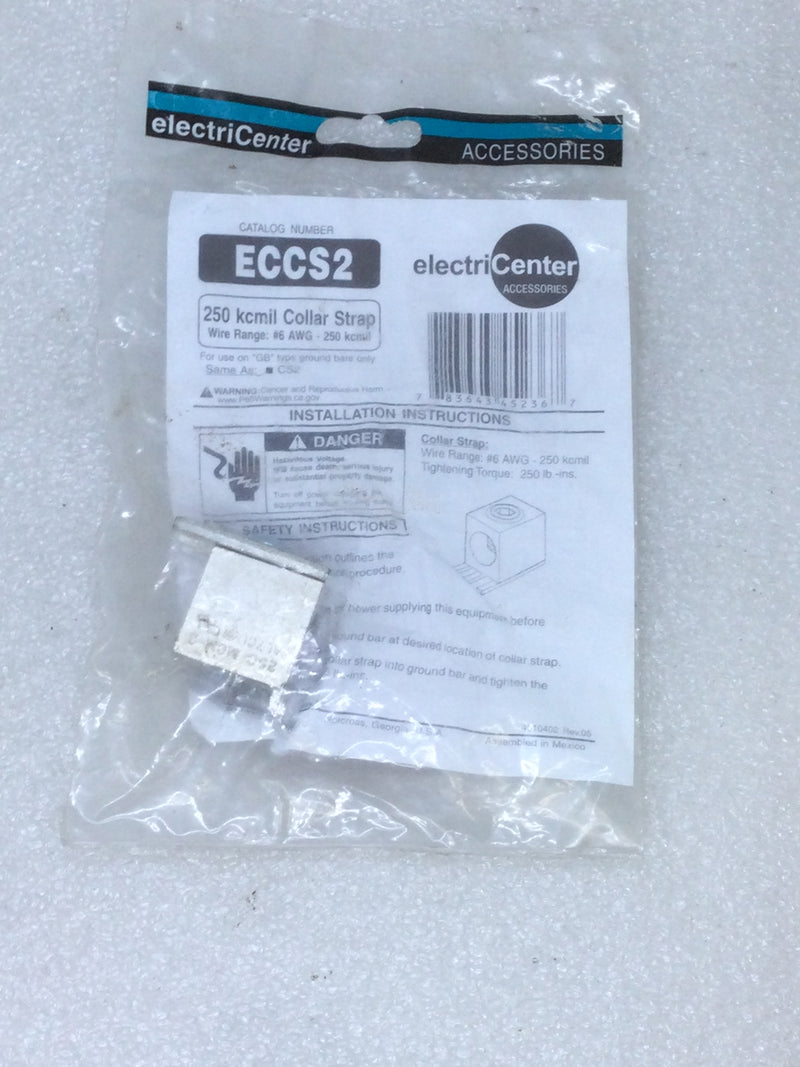 Siemens ECCS2 Ground Bar Lug Kit Wire Size