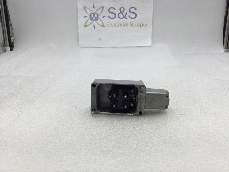 Honeywell 206LS1 MicroSwitch Limit Switch Head & Base 10 Amp 120-480 VAC 1/3 to 3/4 HP