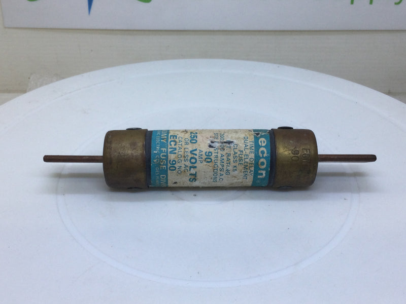 FPE/Econ ECN-90 90 Amp 250V Time Delay Dual Element Class K5 Fuse