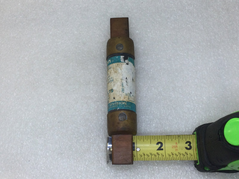 FPE/Econ ECN-90 90 Amp 250V Time Delay Dual Element Class K5 Fuse