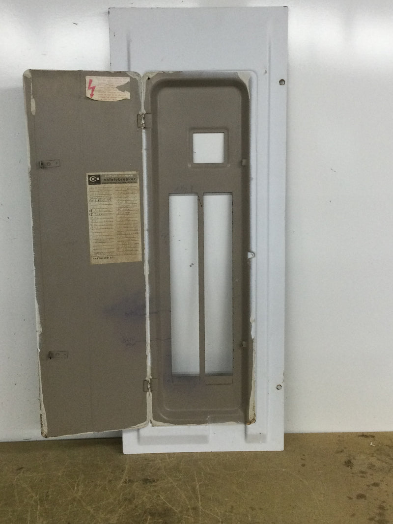 Cutler Hammer Cover/Door Only With Main 42 Space 34 3/4" x 13 1/8"