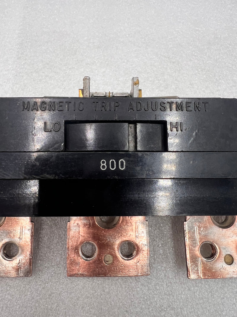 Square D 800 Amp Type M Circuit Breaker Trip Unit 3 Pole