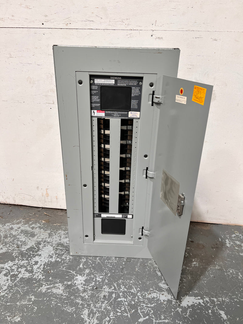 Siemens S1C42ML250ATS 3 Phase 4 Wire 250A 42 Circuit 208Y/120V Type 1 Panel Board Flush Cover