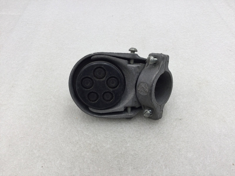 Appleton E27045 Aluminum 1" Service Entrance Clamp-On Weatherhead