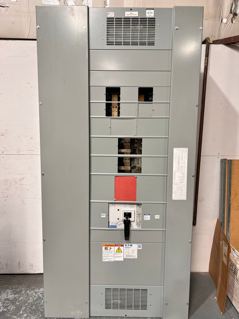 Eaton Cutler Hammer PRL4X 800 Amp 208/120V Panelboard Nema1 PDG53M0800E2NN Main Breaker