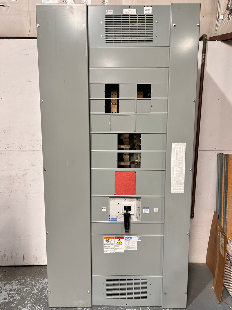 Eaton Cutler Hammer PRL4X 800 Amp 208/120V Panelboard Nema1 PDG53M0800E2NN Main Breaker