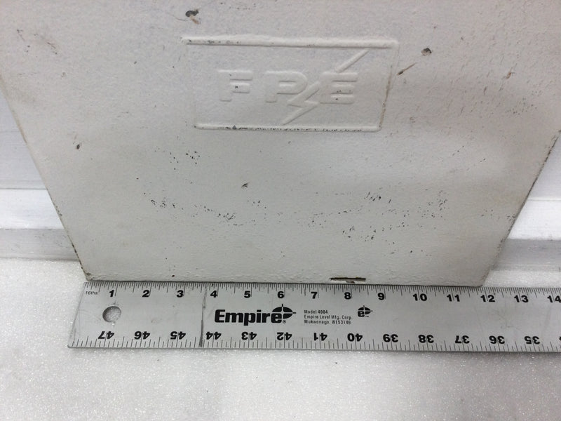 FPE Federal Pacific RH10200 200 Amp 120/240V Cover Only w/Top Lip 14" x 12"