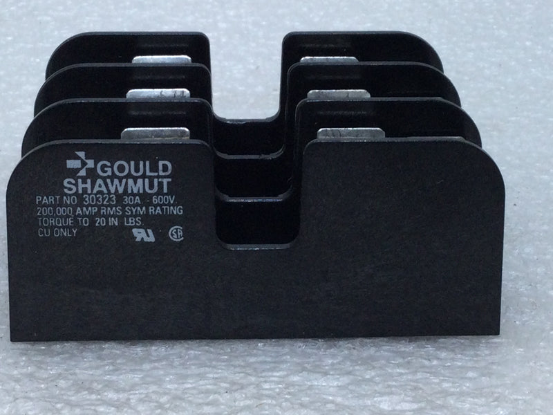 Gould/Shawmut 30323 Fuse Holder 3-Pole 30 Amp 600V