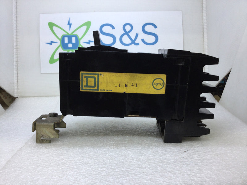 Square D FA26015TC 15 Amp 2 Pole 600 VAC I-LIne Circuit Breaker