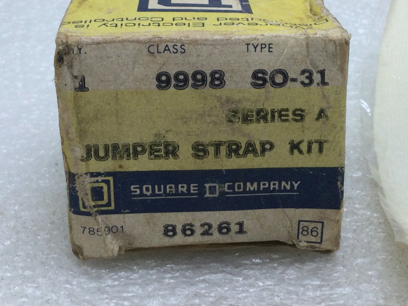 Square D SO-31 Overload Relay Jumper Strap Kit Class 9998 Series A