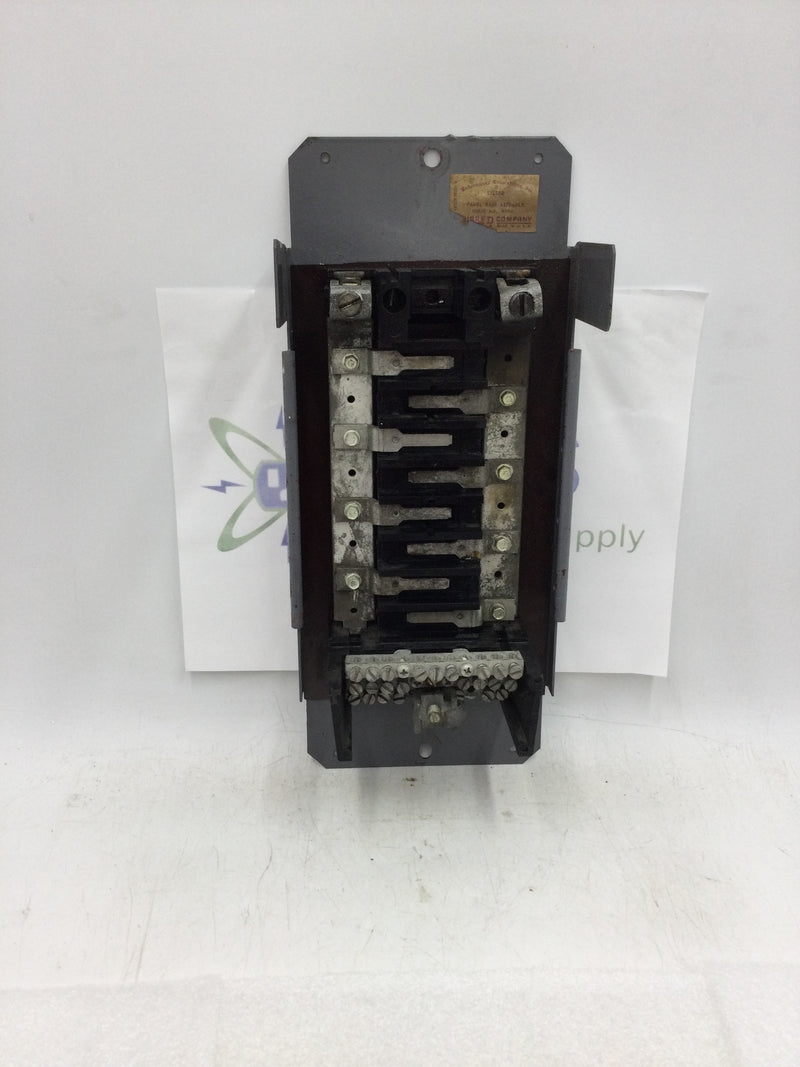 Square D QO Series 8 Space/16 Circuit Load Center Guts Only 6" X 13.5"