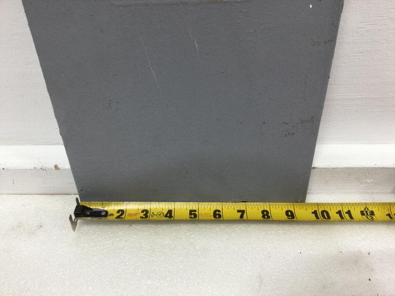 FPE Federal Pacific 125 Amp Breaker Panel Nema3R Front Cover 13 7/8" x 9.5"