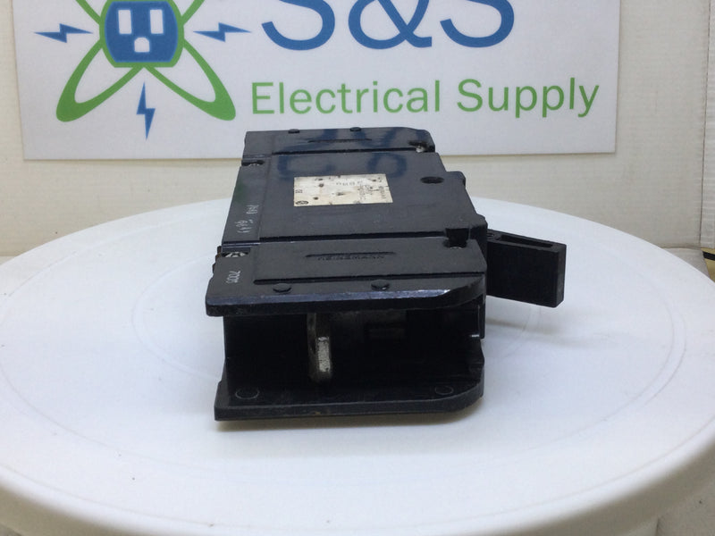 Heinemann GJ1-B2-DU-0250-01C 250 Amp 1 Pole 125V Breaker - No Mounting Screws