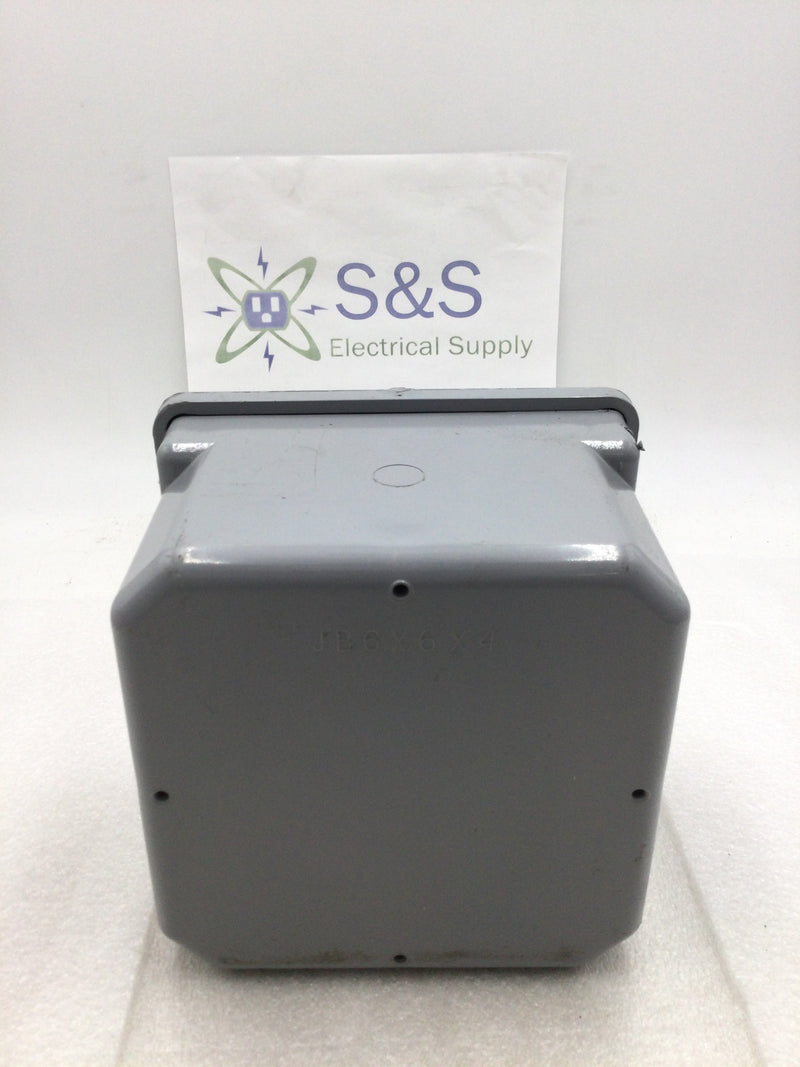 Kraloy JB664 6X6X4 Junction Box PVC