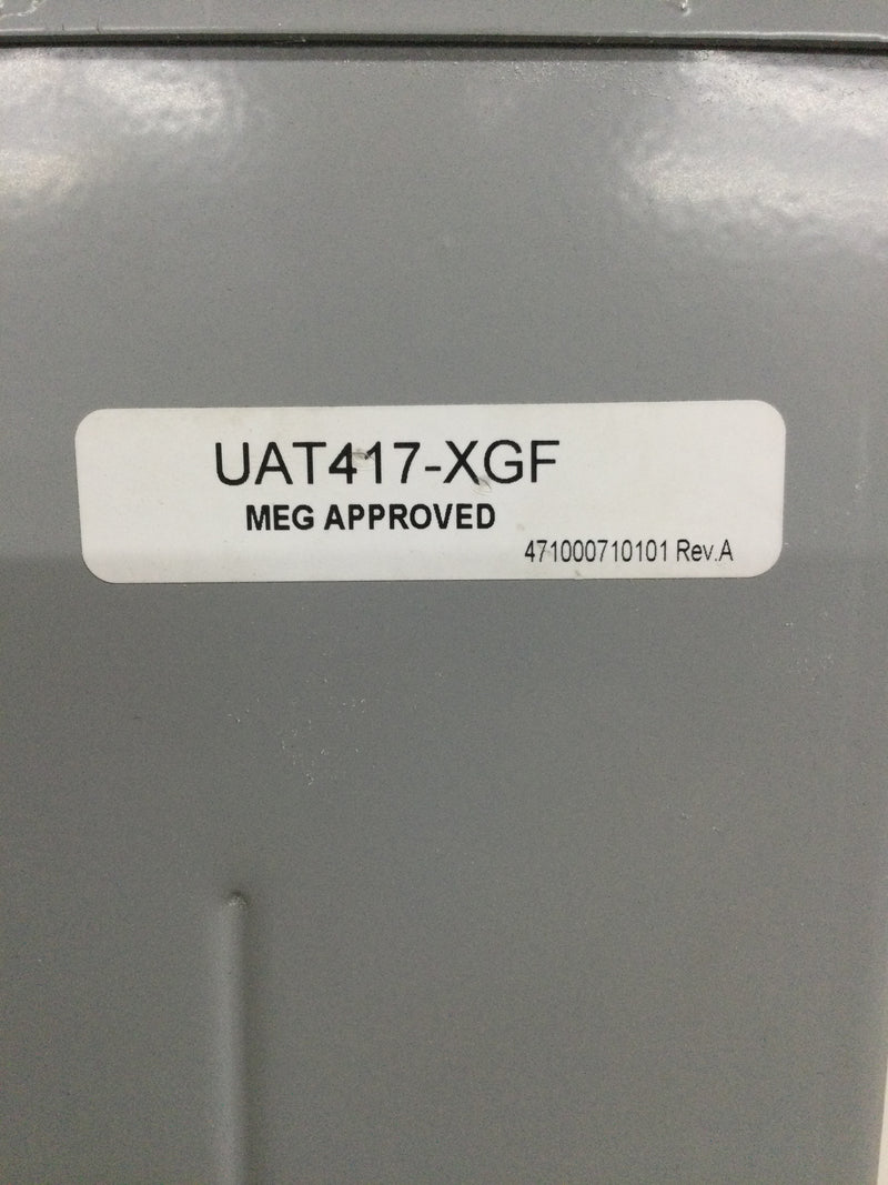 Siemens Talon UAT417-XGF 200A 4-Jaw Ringless Meter Socket