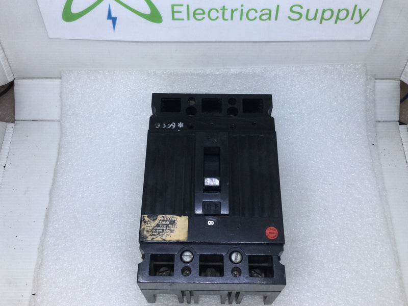 GE General Electric TEB132050 50 Amp 3 Pole 240V Circuit Breaker