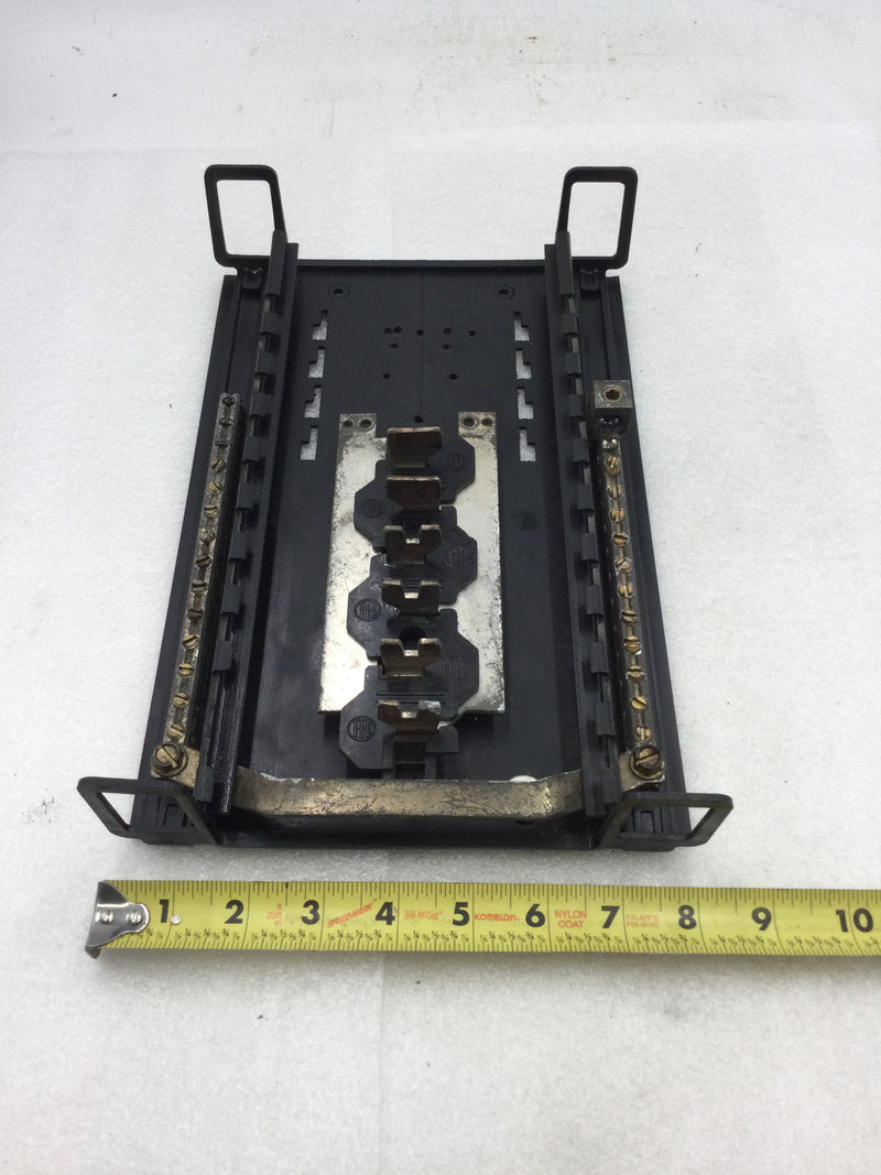 ITE 6 Space/20 Circuit Main Load Center Guts Only 8" X 12"