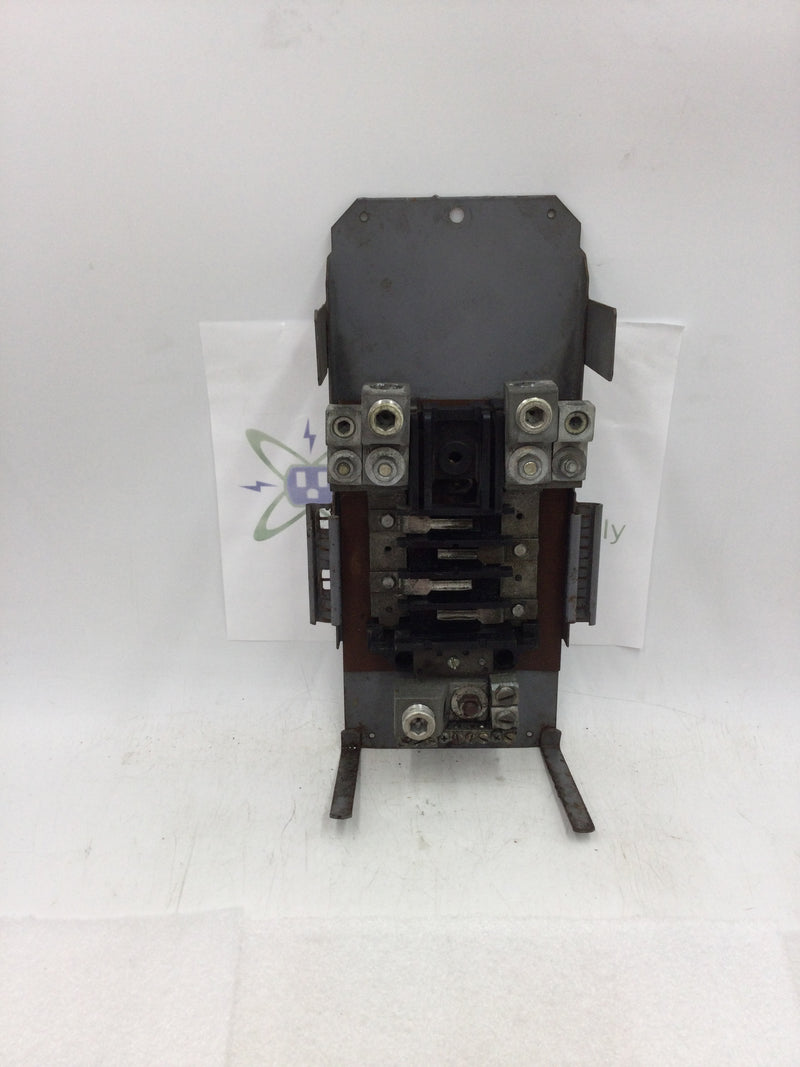 Square D QON Series 4 Space/8 Circuit Main Load Center Guts Only 6" X 13.5"