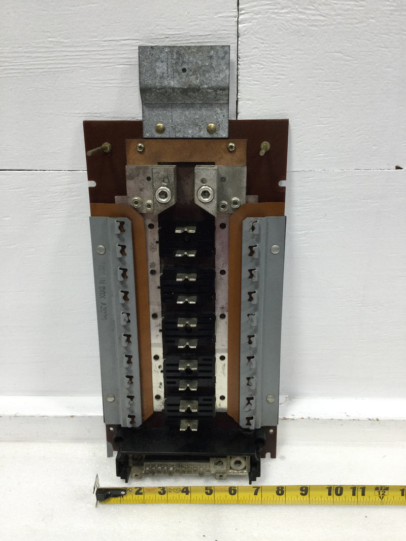 ITE/Gould/Zinsco 200 Amp 10 Space/20 Circuit 120/240 VAC Load Center Guts Only 8" X 18"