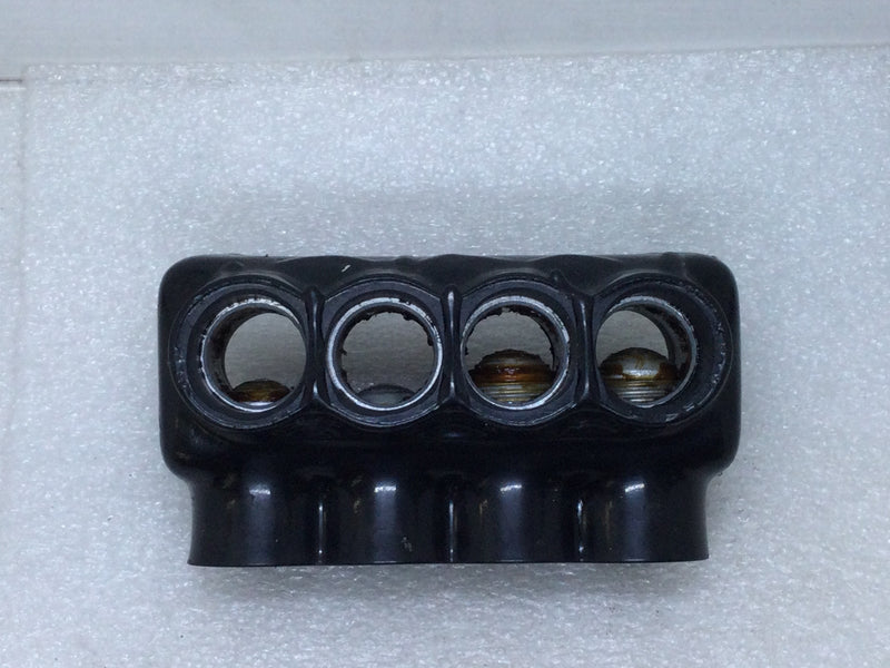 Polaris Sales IPLD 500-4 AWG Insulated Connector 4-Port Wire Range 500MCM-4AWG CU9AL 600V Max 90C