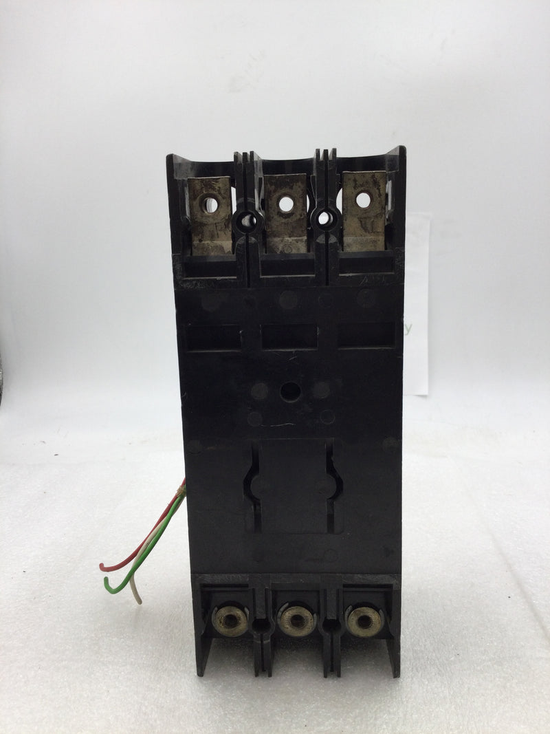 GE General Electric TFJ236225 225 Amp 3 Pole Circuit Breaker W/ Aux Switch