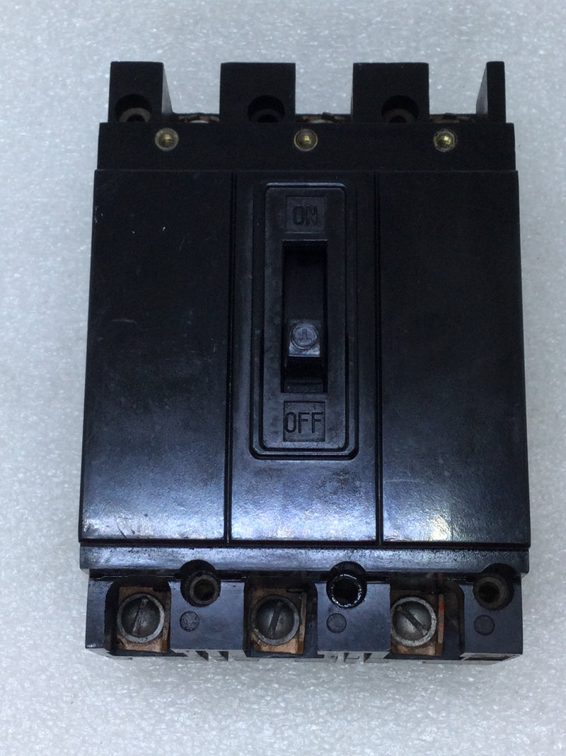 GE General Electric Trumbull AT31020 20 Amp 3 Pole Circuit Breaker