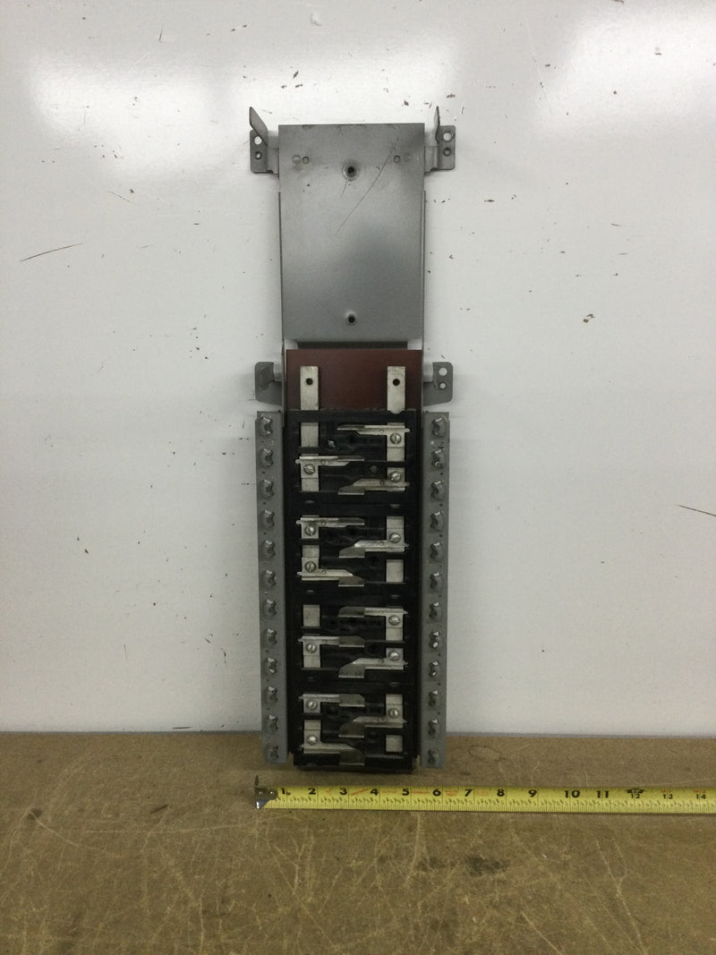 ITE 200 Amp 12 Space/24 Circuit Main Load Center Guts Only 6" X 21"