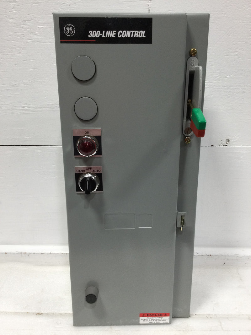 GE CR308BT93RA1DALJA 18 Amp 600V Size 0 Combination Motor Starter