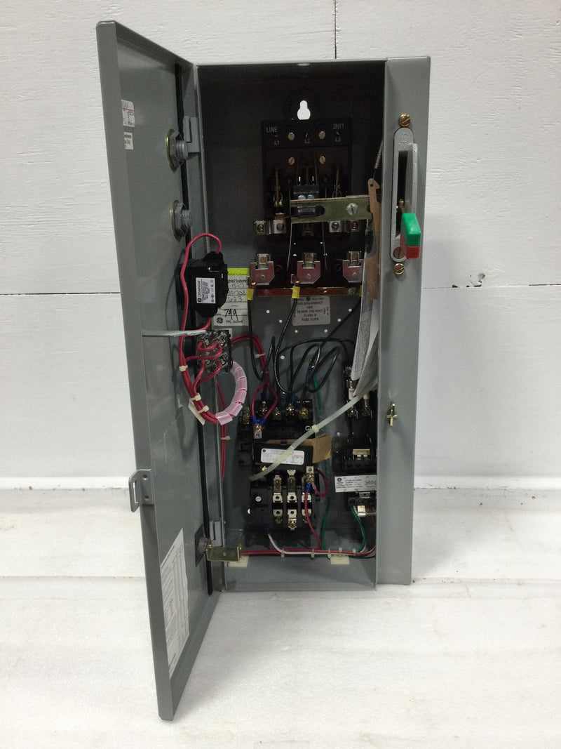 GE CR308BT93RA1DALJA 18 Amp 600V Size 0 Combination Motor Starter