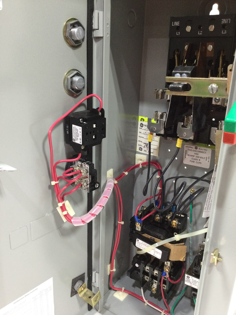GE CR308BT93RA1DALJA 18 Amp 600V Size 0 Combination Motor Starter